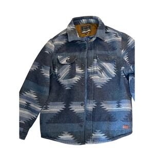 Jachs New York Lined Shacket Western Button down, Medium